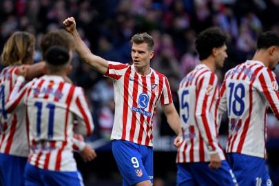 Atletico Madrid'e Deportivo Alaves karşısında tek gol yetti
