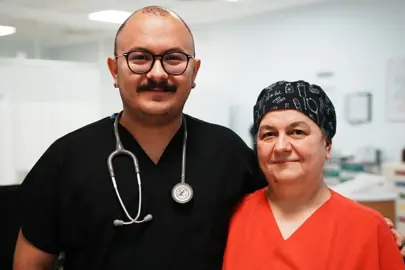 Çanakkale'de acil serviste anne-oğul mesaisi