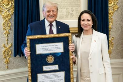 Donald Trump: Machado ile tekrar görüşeceğiz