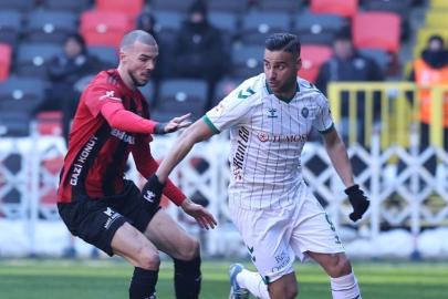 Gaziantep FK ile Konyaspor yenişemedi