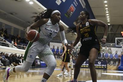 Nesibe Aydın, Melikgazi Kayseri Basketbol'u rahat yendi