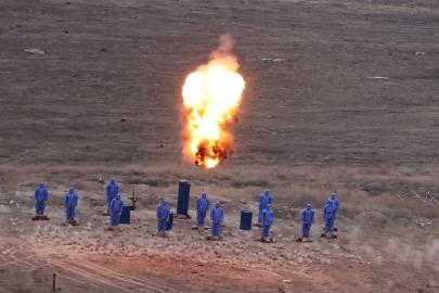 STM'nin sürü İHA'ları gerçek mühimmatla hedefi vurdu