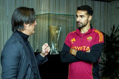 Vincenzo Montella'dan İtalya ekibi Roma'ya ziyaret