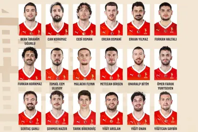 'A Erkek Milli'lerin 18 kişilik aday kadrosu açıklandı