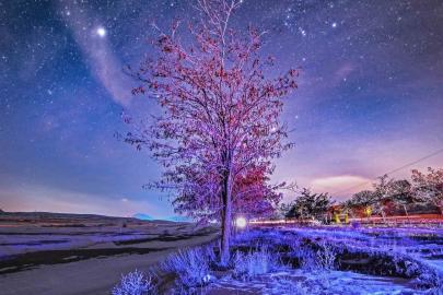 Bitlis’te kış geceleri yıldızlarla buluştu
