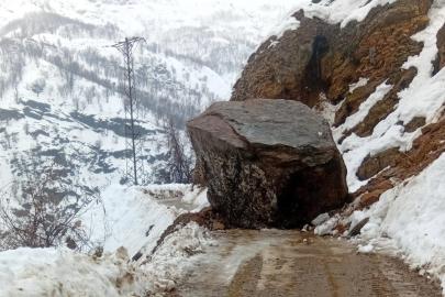 Bitlis’te yağış sonrası 6 farklı noktada heyelan meydana geldi