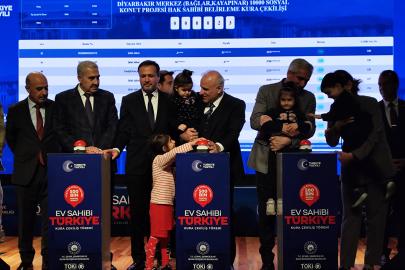 Diyarbakır TOKİ kura çekimi başladı