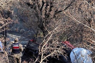 Elazığ’da patpat motoru uçurumu yuvarlandı: 1 ölü 1 yaralı