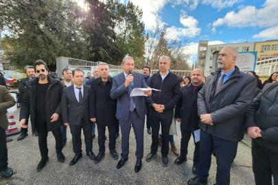 Gaziantep'te öğretmene saldırı iddiası basın açıklamasıyla kınandı