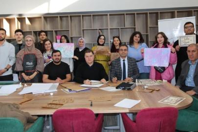 İnönü Üniversitesinde Ramazan’a özel ebru ve kaligrafi atölye etkinlikleri