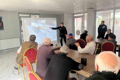 Kars’ta yaşlılara trafik eğitimi verildi