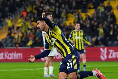 Marco Asensio, Fenerbahçe'de 11. golünü attı