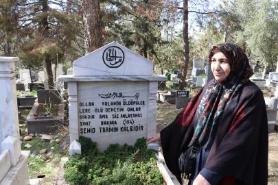 Şehid Mustafa Çoban'ın annesi oğlunu kabri başında anlattı