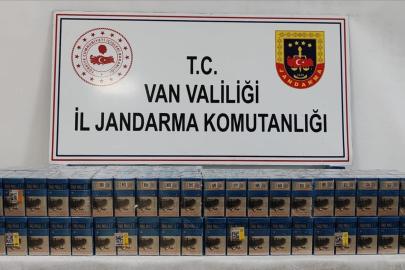 Van’da 720 paket gümrük kaçağı sigara ele geçirildi