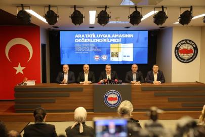 Ara tatil uygulamasına yönelik saha araştırması sonuçları açıklandı