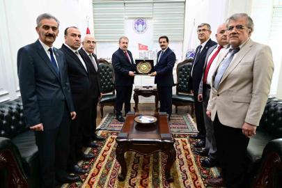 BBP Genel Başkanı Destici’den Başkan Taşkın’a ziyaret