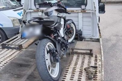 Bursa'da "dur" ihtarına uymayan motosikletliye 285 bin TL ceza