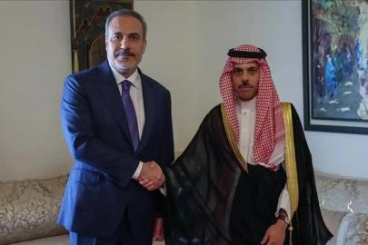 Dışişleri Bakanı Fidan Suudi Arabistanlı mevkidaşı Bin Ferhan ile görüştü