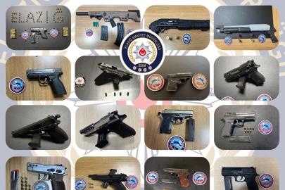 Elazığ’da aranan 124 şüpheli yakalandı