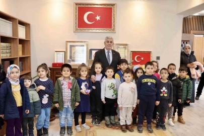 Elazığ’da öğrencilerinden Filistin’e anlamlı destek