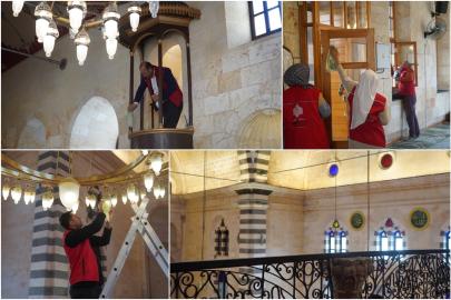 Gaziantep'te vakıf camileri Kadir Gecesi ve bayrama hazırlandı