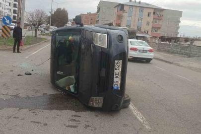 Iğdır’da iki araç çarpıştı: 2 yaralı