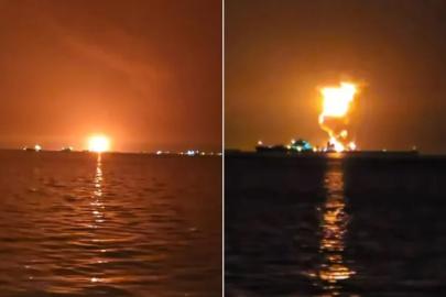 Irak açıklarında iki petrol tankeri vuruldu: Bir ölü, çok sayıda kayıp