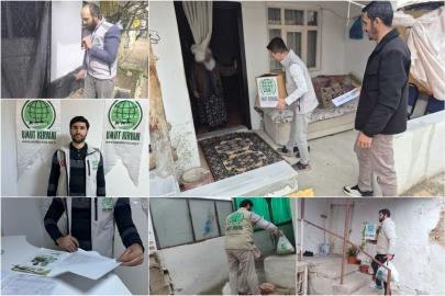 Konya Umut Kervanı Ramazanda ihtiyaç sahibi ailelere yardımda bulundu