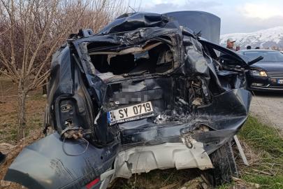 Malatya’da feci kazanın görüntüleri ortaya çıktı