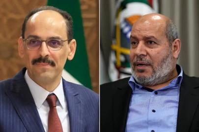 MİT Başkanı Kalın, HAMAS heyetiyle görüştü