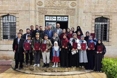 Şanlıurfa’da hafızlık coşkusu: 16 öğrenci mezun oldu