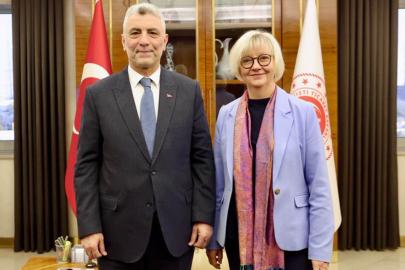 Ticaret Bakanı Bolat, Almanya’nın Ankara Büyükelçisi Sorg ile görüştü