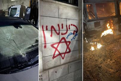 Yahudi çeteler Batı Şeria'da Filistinlilerin köylerine saldırdı: 9 yaralı