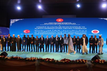 11'inci Uluslararası Hafızlık ve Kur'an-ı Kerim'i Güzel Okuma Yarışması Diyarbakır’da yapıldı