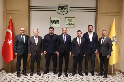 13. kez Avrupa Şampiyonu'ndan Konya'ya ziyaret