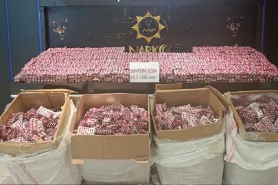 75 ilde uyuşturucu operasyonu: 767 kilogram madde ve 3,3 milyon hap ele geçirildi