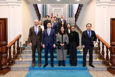 Adalet Bakanlığında BM ve UNICEF heyetiyle görüşme gerçekleştirildi