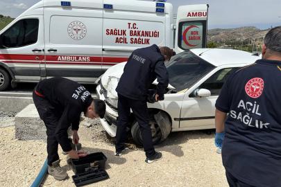 Adıyaman'da trafik kazası: 4 kişi yaralandı