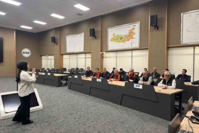 AFAD personeline yönelik işaret dili eğitimine başlandı