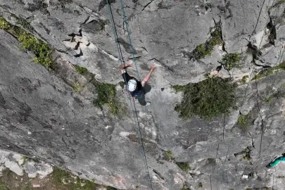 Balıkesir’de Kaya Tırmanış Şenliği 400 sporcuyu buluşturdu