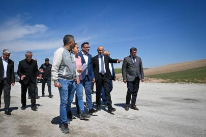 Başkan Er, Kuzey Çevre Yolunda incelemelerde bulundu