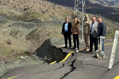Baykan’da şiddetli yağış yolları çökertti: Ulaşım kontrollü sağlanıyor