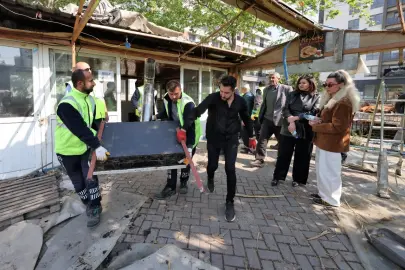 Bursa’da 1050 Konutlar’daki yeşil alan işgalden kurtarıldı