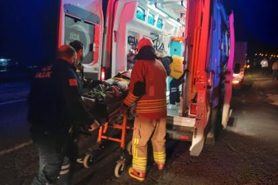 Cizre'de otomobil şarampole yuvarlandı: 4 yaralı