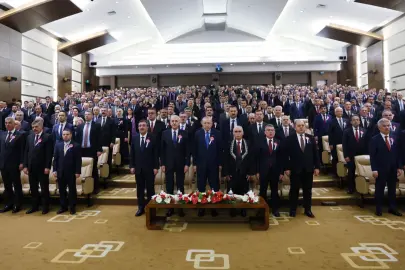 Cumhurbaşkanı Erdoğan Anayasa Mahkemesi'nin 64. yıl törenlerine katıldı