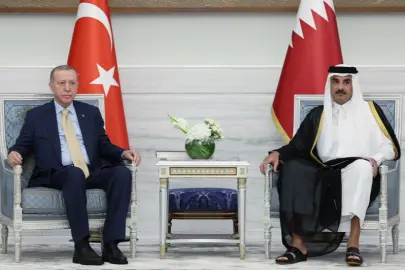 Cumhurbaşkanı Erdoğan ile Katar Emiri Al Sani görüştü