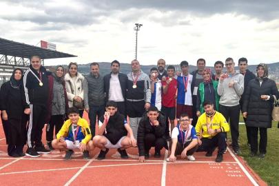 Elazığ’da özel sporcuların masa tenisi ve atletizm heyecanı