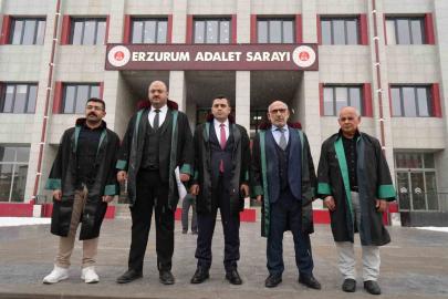Erzurum’da Hukukçular Derneği’nden İsrail’e yasa tepkisi