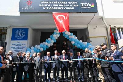 Erzurum’da yükseköğrenim kız yurdu törenle açıldı