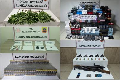 Gaziantep'te asayiş operasyonları: 311 şüpheli yakalandı